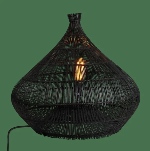 CASA ZALOU Lámpara De Mesa Negro> Lamparas De Mesa