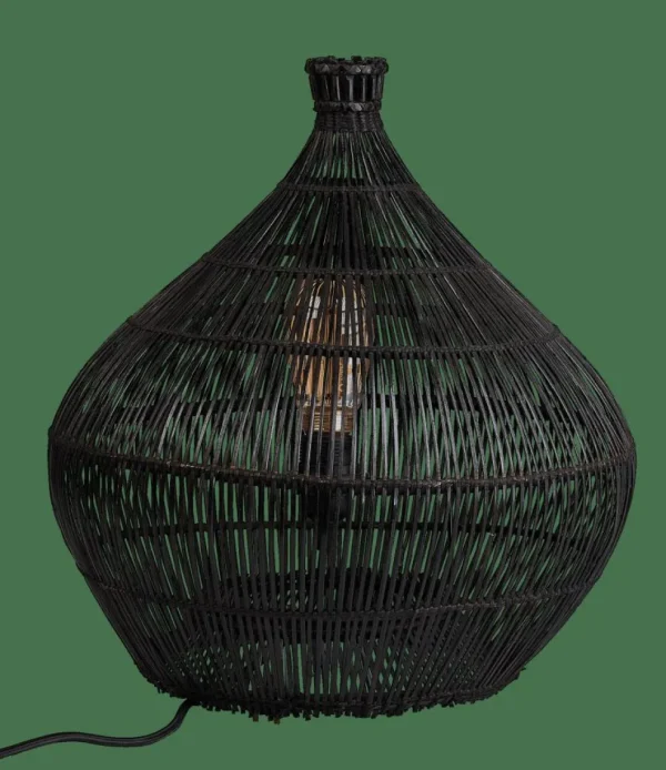 CASA ZALOU Lámpara De Mesa Negro> Lamparas De Mesa