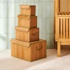 CASA ZEN Caja Con Asas Natural> Cajas De Almacenamiento